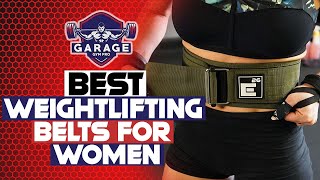 Best Weightlifting Belts For Women [upl. by Jamie]