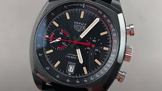 Tag Heuer Monza Chronograph Limited Edition CR2080FC6375 Tag Heuer Watch Review [upl. by Nevar]