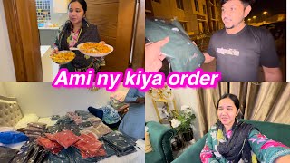 Ami sy kitny paisy liye  Ami ka order hmry clothing brand sy  sitarayaseen [upl. by Aidahs]