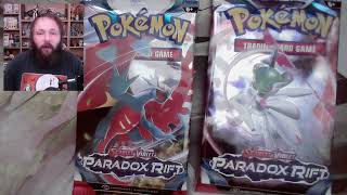 Pokemon Paradox Rift Pack openings Part 1 [upl. by Eneluj]