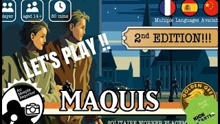 Lets play Maquis [upl. by Yoong388]