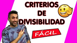 CRITERIOS DE DIVISIBILIDAD 🚀 Súper FÁCIL 🔥 [upl. by Itnava]