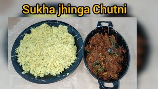 Khichdi or Sukhe jawle ki chatni recipe vlogSukhat recipeMarathi Styel sukhat recipe [upl. by Naimad683]