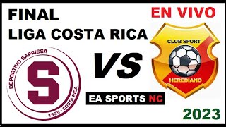 🔴Deportivo Saprissa TRI CAMPEÓN  Liga Apertura Costa Rica Saprissa vs Herediano 10 31 [upl. by Salim]