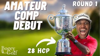 HIGH HANDICAPPER ENTERS AN AMATEUR GOLF COMPETITION Huge Back 9 Finish [upl. by Cora]