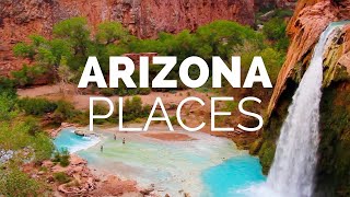 10 Best Places to Visit in Arizona  Travel Video [upl. by Etiuqram159]