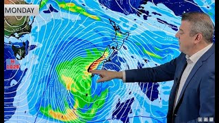 Latest on the storm heading to NZ this Monday [upl. by Azeel]