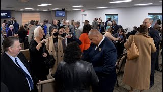 Jehovah’s Witnesses open newly rebuilt Olympia Kingdom Hall after 2018 arson attacks [upl. by Ashla251]