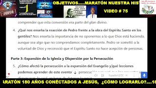 VIDEO 075 VESPERTINA 08112024 MARATÓN LA SERIE 180 AÑOS CONÉCTADOS A JESÚS ¿CÓMO LOGRARLO MCAJ Y THI [upl. by Nnayram117]