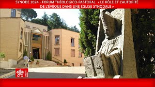 Synode 2024  Forum « Le rôle et lautorité de lévêque dans une Église synodale » 9 octobre [upl. by Goraud]