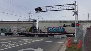 SJVR RCPE 2085  442  2409  2405 passing Annadale Ave Sanger California [upl. by Aenel]