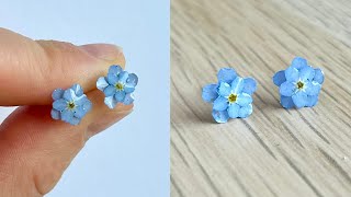 DIY UV Resin Jewellery  Real Flower Earrings Making  Resin Jewelry Tutorial [upl. by Essyla]