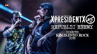 XpresidentX  Republic Enemy Directo Kalikenyo Rock 2019 [upl. by Nerag]