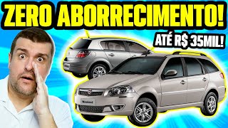 EXCELENTES NEGÓCIOS CARROS REALMENTE BONS e BARATOS DE 30 A 35MIL REAIS [upl. by Noyahs]