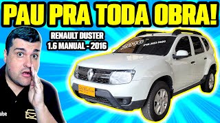 RENAULT DUSTER 16 MANUAL  INDESTRUTÍVEL BOM e BARATO PREÇO DEFEITOS e CONSUMO Avaliação [upl. by Mcleroy]