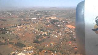 Landing at Antananarivo Airport TNR Madagascar [upl. by Christensen890]