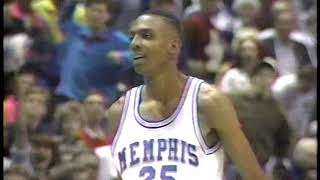 Arkansas Razorbacks vs Memphis State Tigers 1992 Part 1 [upl. by Einaej]