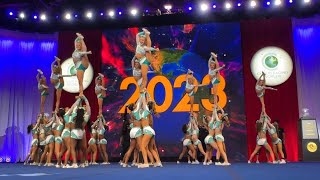 Cheer Extreme Sr Elite Worlds 2023 Full Routine [upl. by Neisa]