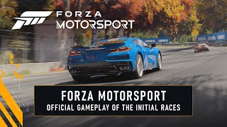 Forza Motorsport – Official Gameplay of the Initial Races [upl. by Hau]