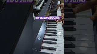 Kadosh Kadosh Piano shorts learning gospelmusic shortvideo [upl. by Naasah448]