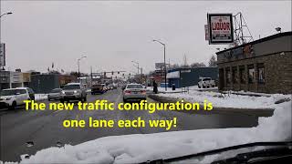 Detroit Warrendale Snow And More On The Way 11824 W WarrenSouthfield Update and Neighborhood [upl. by Nisotawulo]