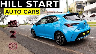 How to Hill Start in an Automatic Cars 3 Methods [upl. by Yragerg]