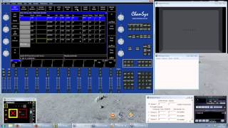 Chamsys Winamp control and Time code 1 take tutorial [upl. by Ertnod]