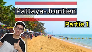 🌊 PattayaJomtien 2021 Choses à fairevoir Partie 1 Thailande 🇹🇭 [upl. by Fenella884]