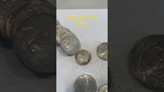 A huge silver surprise searching customer rolled nickels crh coinrollhunting [upl. by Madi913]