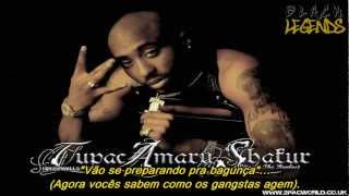 2Pac  Ambitionz Az A Ridah Legendado [upl. by Zuliram]