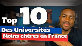 Les universités les moins chères de France pour les étudiants étrangers [upl. by Anirb]