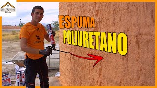 🔶 AISLAMIENTO de ESPUMA POLIURETANO PROYECTADO 🔶 Tipos de aplicaciones y usos [upl. by Priscella]