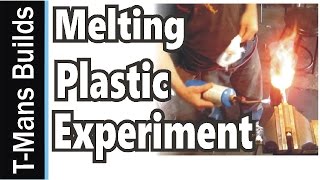 Melting Plastic Experiment [upl. by Eromle]