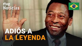 PELÉ MUERE a los 82 AÑOS el ÚNICO FUTBOLISTA con 3 MUNDIALES  RTVE Noticias [upl. by Neerual]