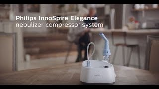 Philips InnoSpire Elegance Nebulizer How to Use Video [upl. by Aerdno]