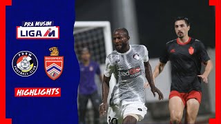 PDRM FC 22 Kuala Lumpur City FC  Highlights Pra Musim 20242025 [upl. by Cristy533]