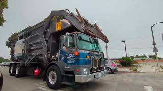 Front loader garbage truck 22207 Autocar ACX Hardox Amrep [upl. by Eisoj688]