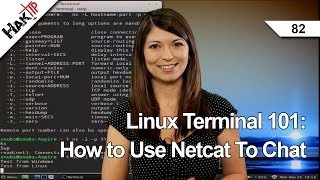 Linux Terminal 101 How to Use Netcat To Chat [upl. by Somar]