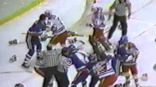 Islanders vs Rangers Feb 17 1985 [upl. by Nylrebmik644]