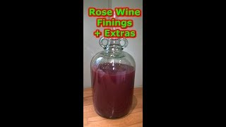 Wilko Rose Wine Finings amp Degassing 90 Homebrew Beer Wine Spirits [upl. by Nyrrek]