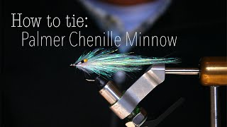 Fly Tying  Palmer Chenille Minnow [upl. by Radec]