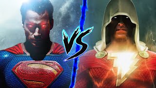 Superman VS Shazam  Who Wins ⚔️🔥 [upl. by Clawson]