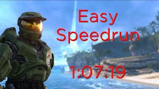 WR Halo CE Easy Speedrun in 10719 [upl. by Oiuqise414]