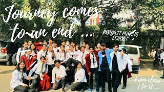 Journey comes to an endPragati Public School [upl. by Attenwahs]