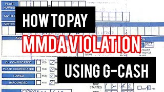 How to pay violation MMDA using GCash  Tutorial  DIY  Gcash payment [upl. by Aliuqet817]