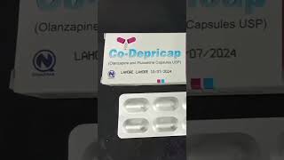 CoDepricap 325mg Capsule Uses Co Depricap Capsule Uses Olanzapine [upl. by Ahseenak319]