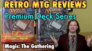 Retro MTG Reviews The Premium Deck Series of Magic The Gathering [upl. by Willock]