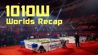 Vex Over Under  1010W Worlds Highlights  Season Recap [upl. by Anaibaf136]