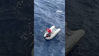 Un bateau de plaisance en feu ses six passagers sauvés par un navire Corsica Ferries [upl. by Norling]