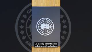 Unboxing Toronto Jacket from Canada Goose CanadaGoose [upl. by Silma]